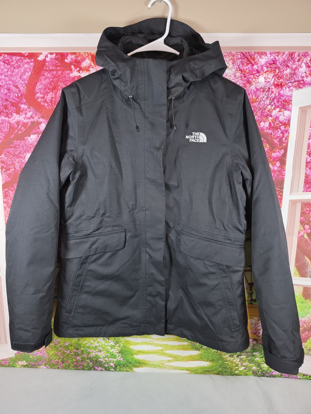 The North Face 3-in-1 Triclimate Waterproof Jacket Dry Vent Black Women's M